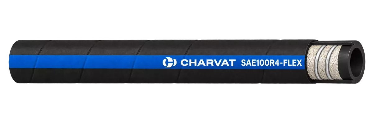 SAE100R4-FLEX - Flexibilní hydraulická sací a vratná hadice